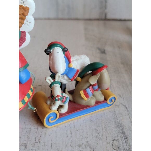 Midwest Cannon Falls simple Delights Joy of season Angel play dog sled Xmas - Picture 3 of 9